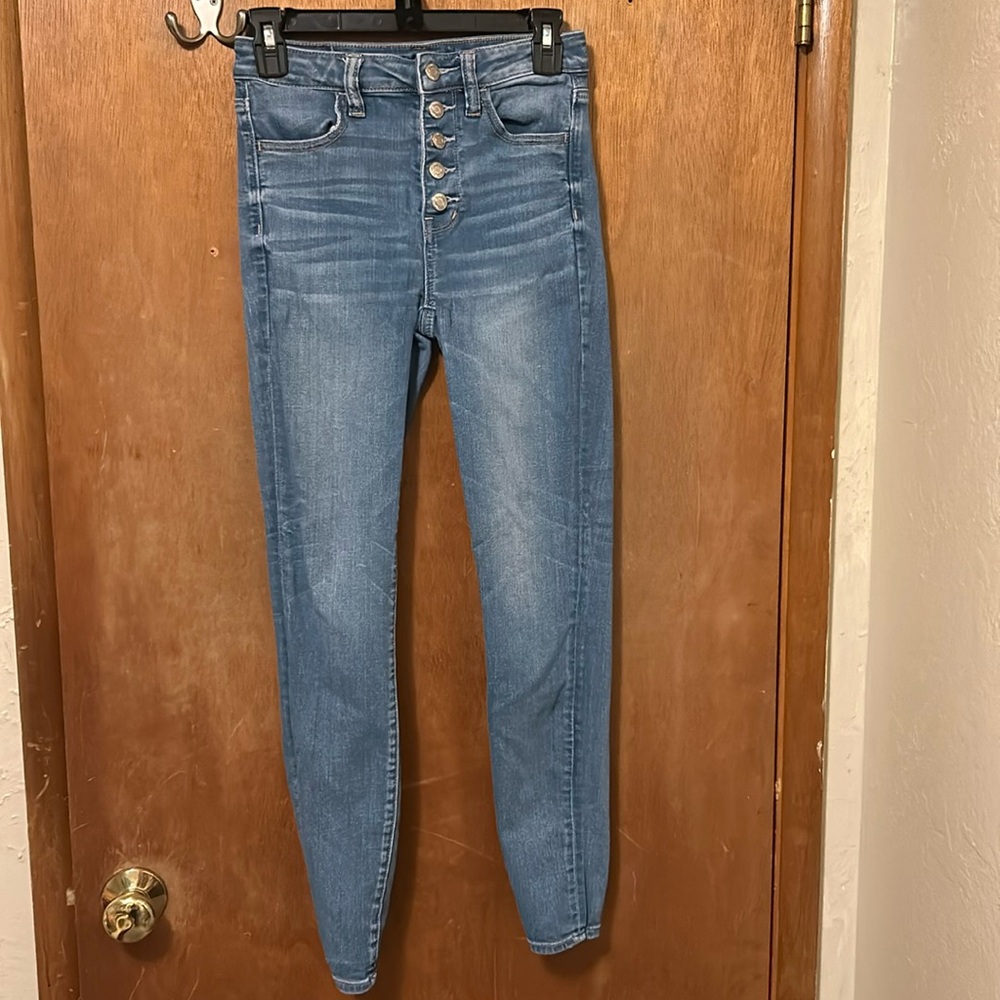 American Eagle Outfitters high waisted jeans